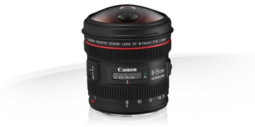Obiettivo canon 15mm 4l - ef, 8-15mm/4l