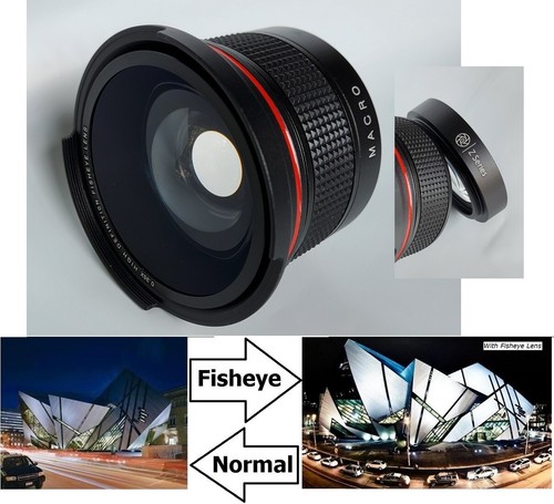 Obiettivo fisheye panoramico - obiettivo,