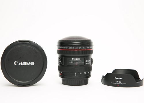 Canon 15mm 4l fisheye - 8-15mm, f/4l
