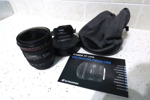 Canon 15mm 4l fisheye - f/4l,