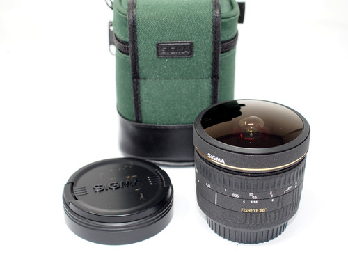 Obiettivo sigma 8mm - obiettivo, ex