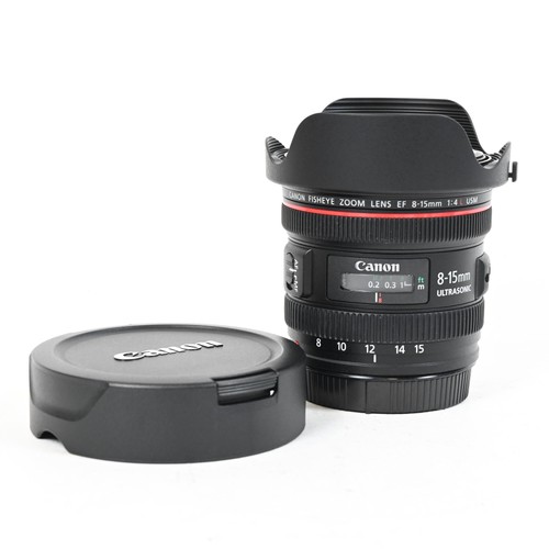 Canon mm f4 obiettivo - 8-15,