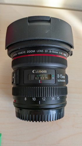 Lente canon 15mm 4l usm - canon, ef