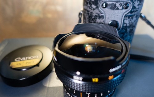 Canon fish eye lens - canon, fd