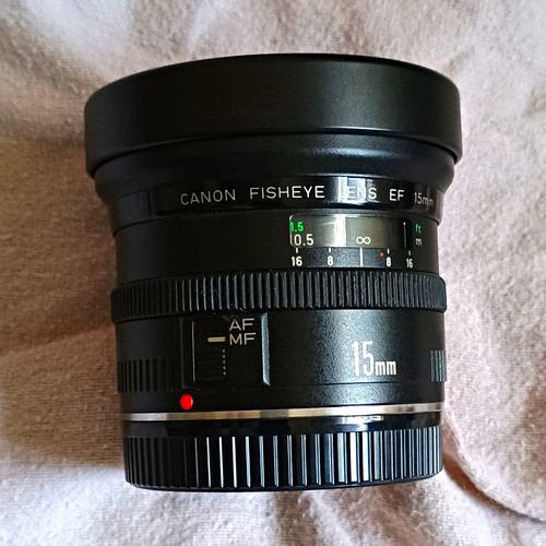 Canon 15mm 8 obiettivo - ef, f/2.8