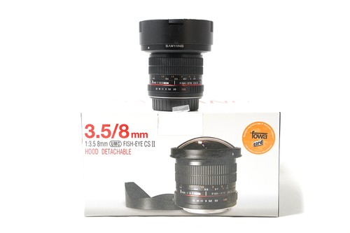 Obiettivo manuale samyang 8mm - manuale,