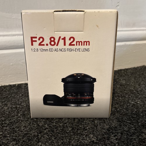 Samyang fish eye lens - mf,