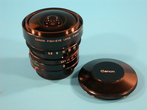 Canon fish eye - fd, obiettivo